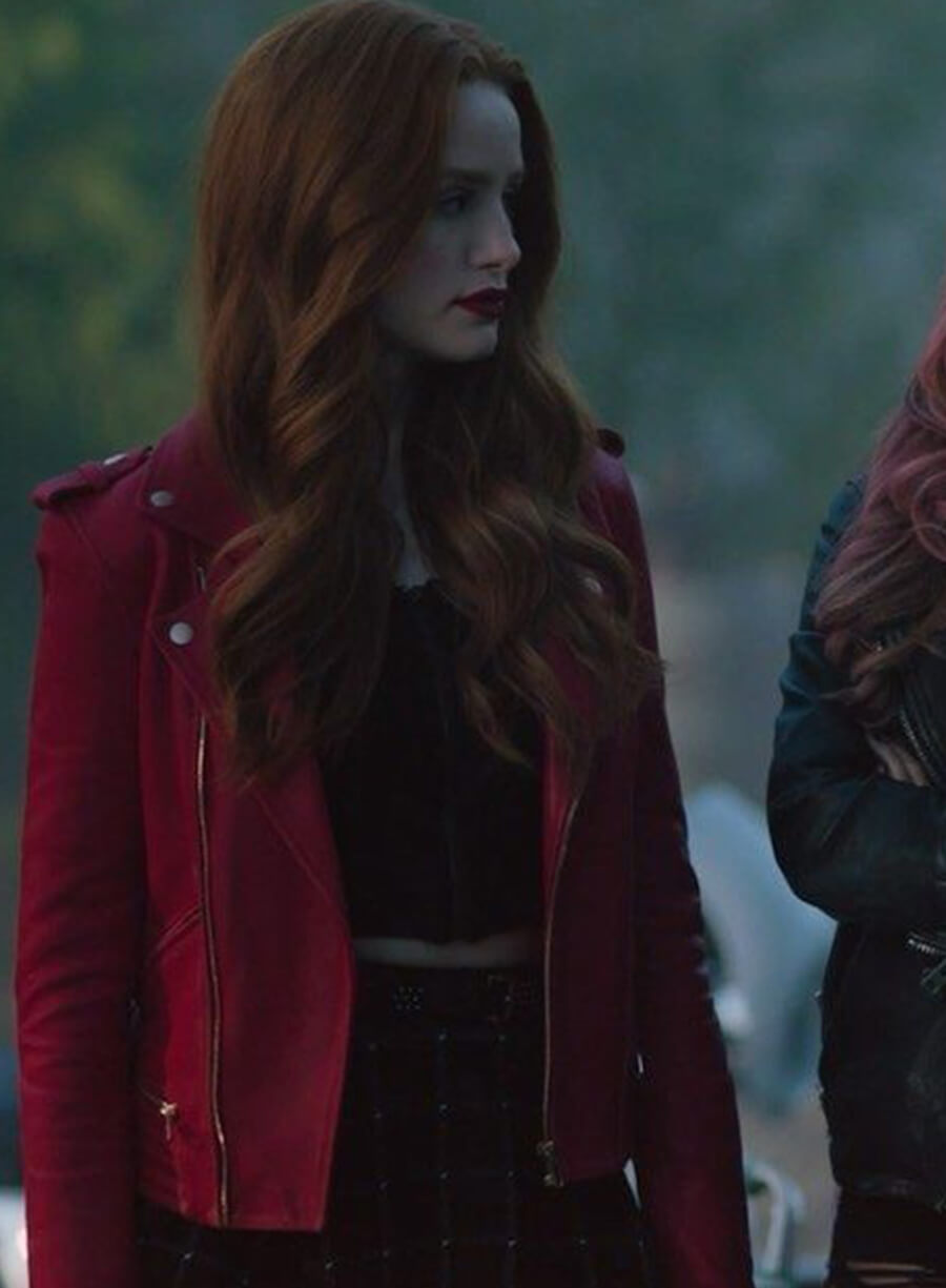 Cheryl Blossom Riverdale S06 Red Leather Jacket