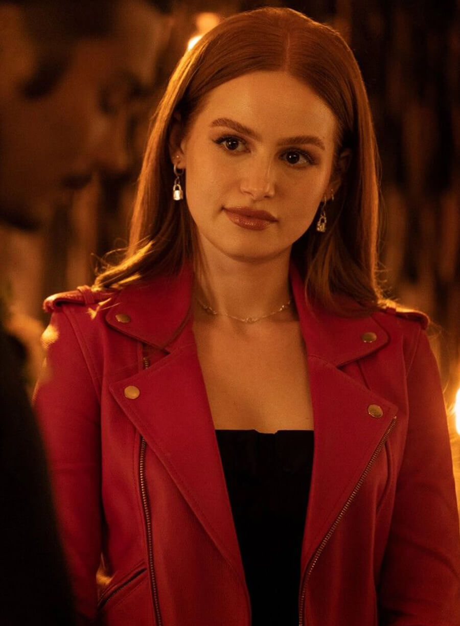 Cheryl Blossom Riverdale S06 Red Leather Jacket