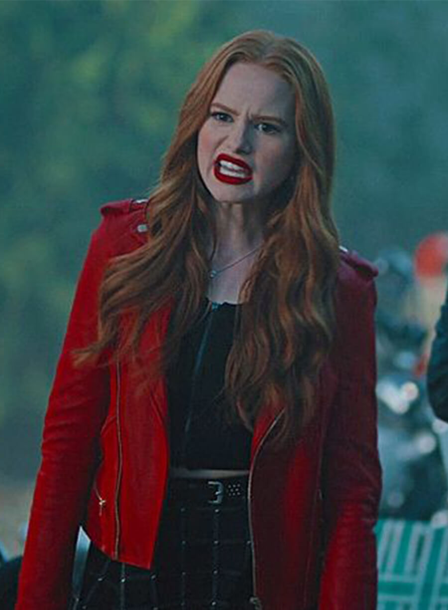 Cheryl Blossom Riverdale S06 Red Leather Jacket