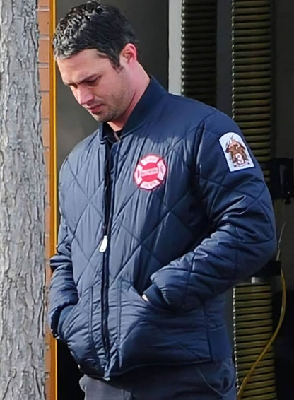 Chicago Fire P.D. Kelly Blue Jacket
