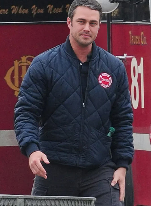 Chicago Fire P.D. Kelly Blue Jacket