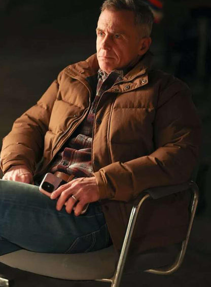  Chicago Fire S12 Christopher Herrmann Brown Jacket