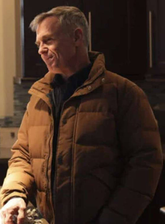  Chicago Fire S12 Christopher Herrmann Brown Jacket
