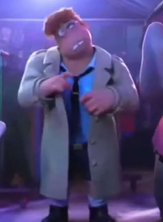 Chief Misty Luggins The Bad Guys 2 Trench Coat