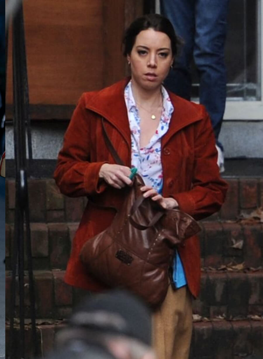 Child's Play Aubrey Plaza Red Blazer