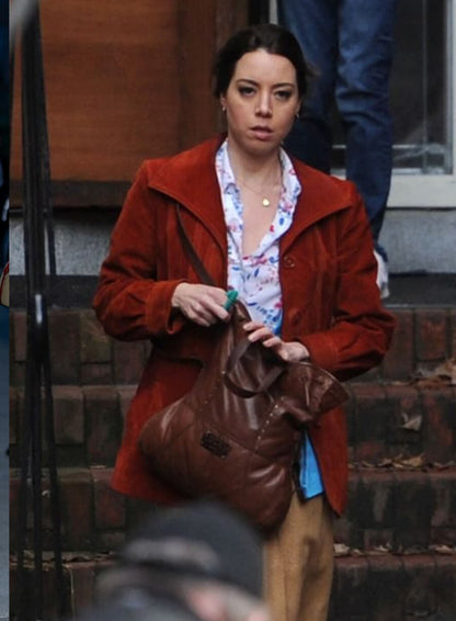 Child's Play Aubrey Plaza Red Blazer