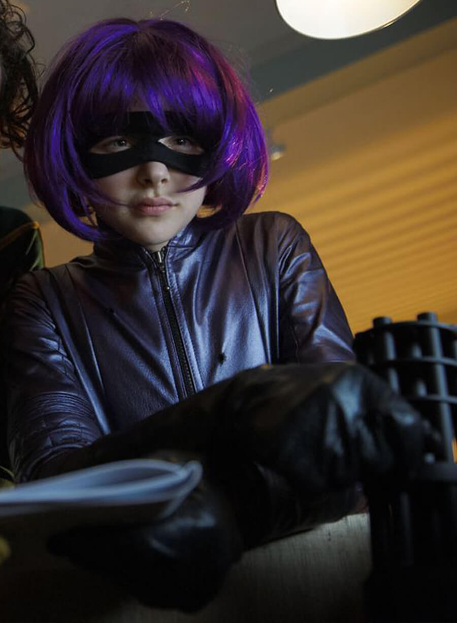 Chloë Grace Moretz Kick Ass Costume Jacket