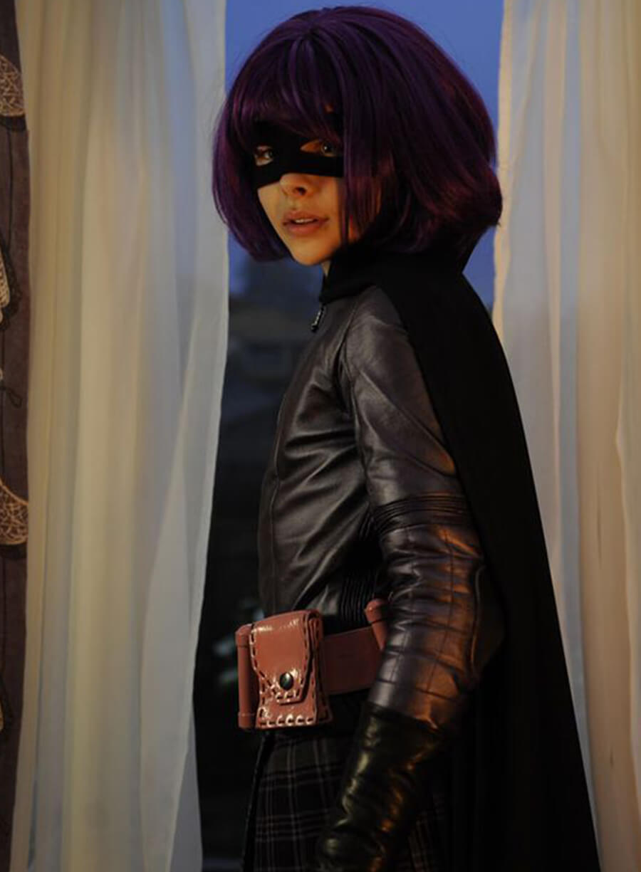 Chloë Grace Moretz Kick Ass Costume Jacket