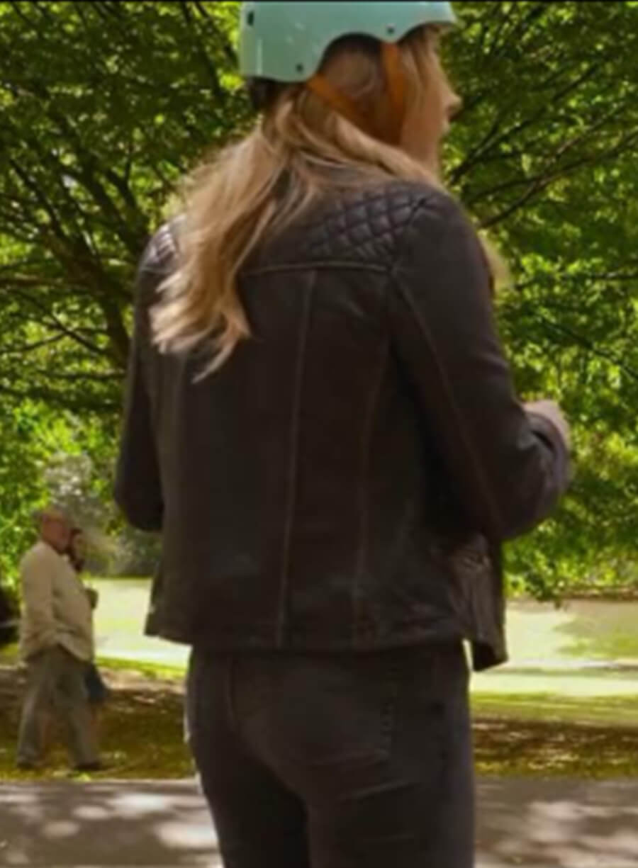 Chloë Grace Moretz Tom and Jerry Biker Leather Jacket