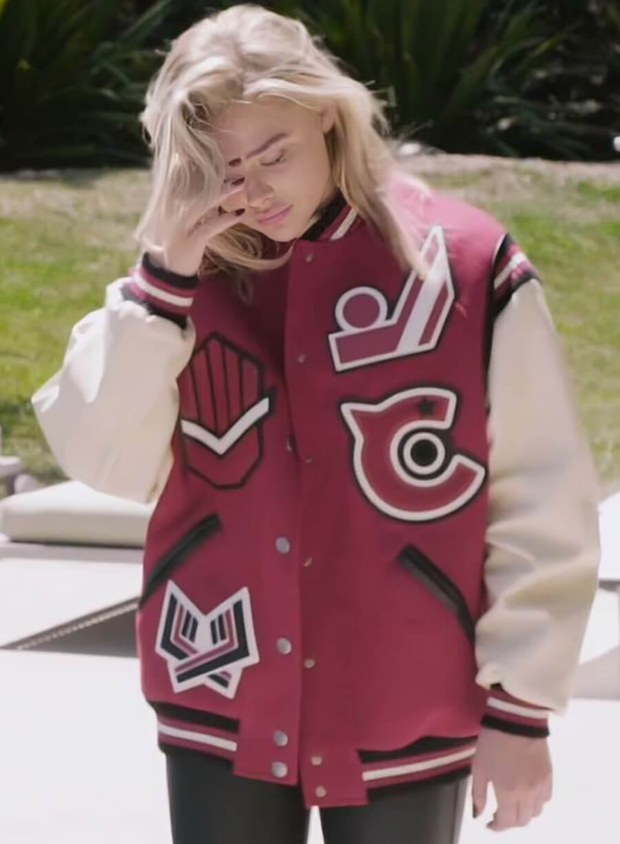 Chloë Grace Moretz Varsity Jacket