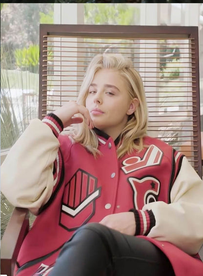 Chloë Grace Moretz Varsity Jacket