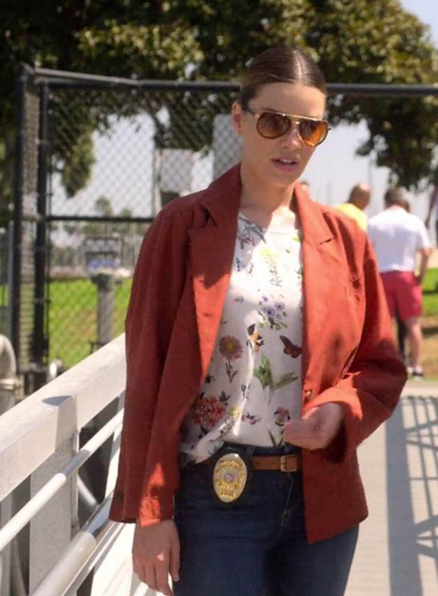 Chloe Decker Lucifer S04 Brown Blazer