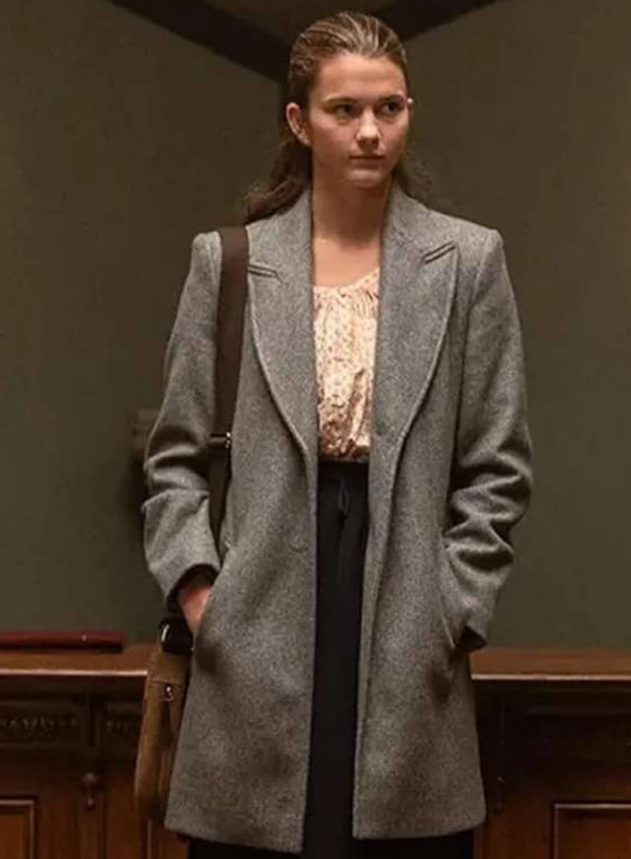 Chloe East Heretic 2024 Grey Wool Coat