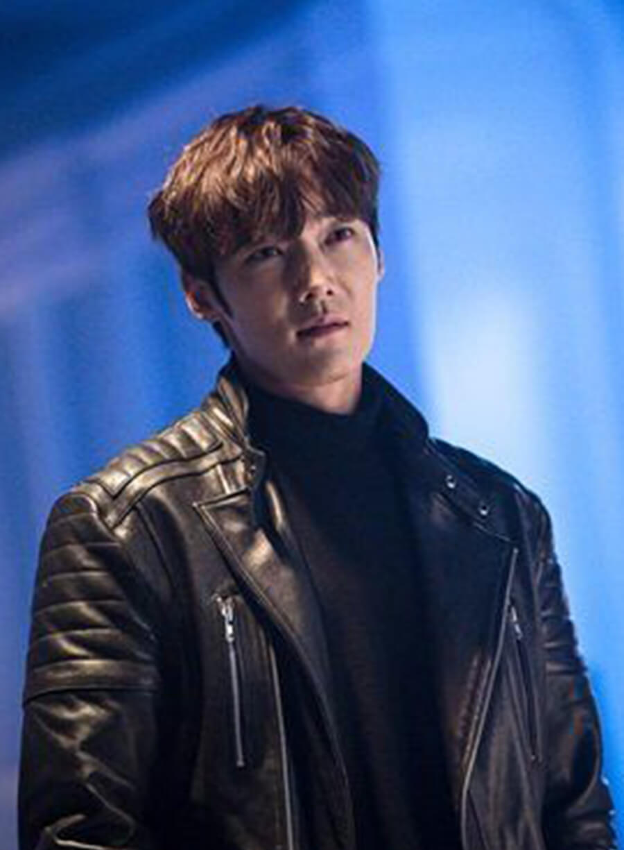 Choi Jin-hyuk Rugal Biker Leather Jacket