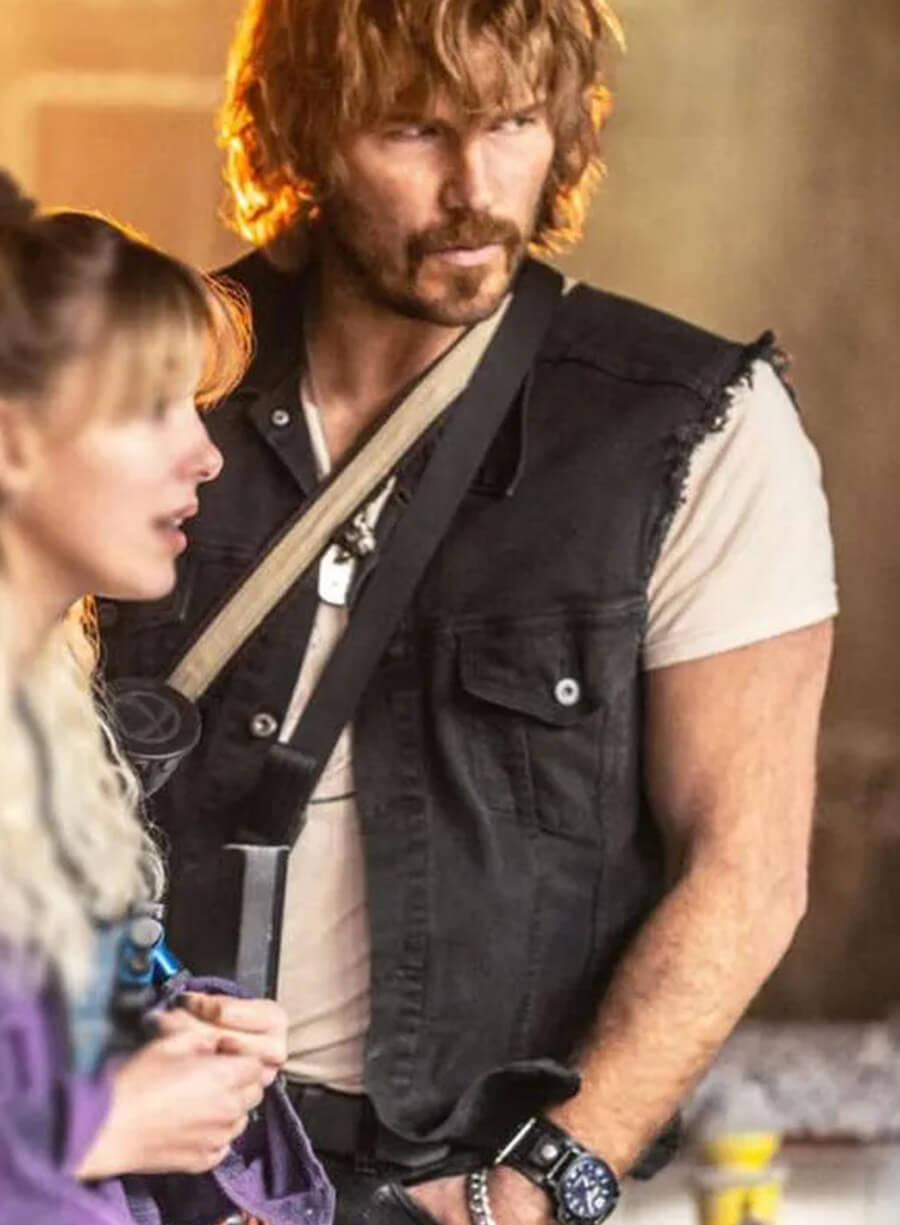 Chris Pratt The Electric State 2025 Cotton Vest