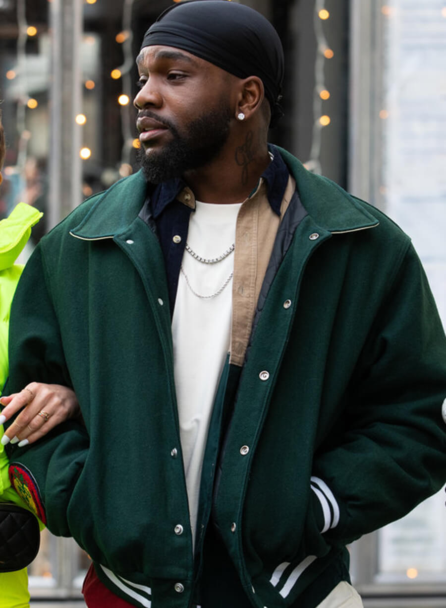 Christmas Flow Marcus Tayc Green Jacket