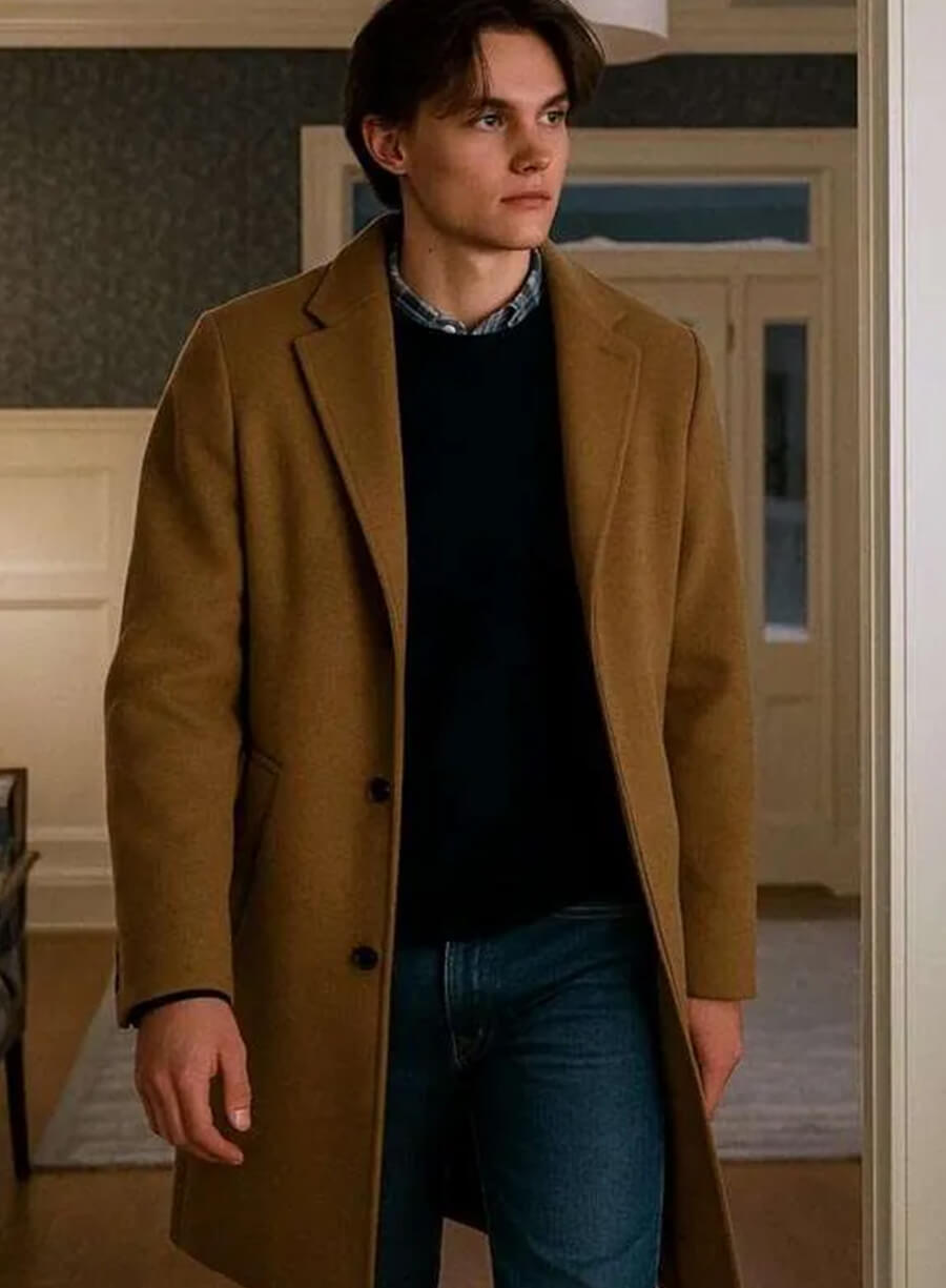 Christopher Briney The Summer I Turned Pretty Brown Coat