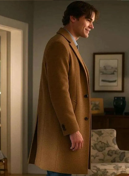 Christopher Briney The Summer I Turned Pretty Brown Coat