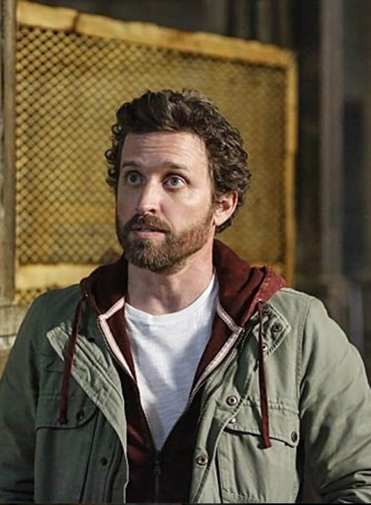 Chuck Shurley Supernatural S11 Green Jacket