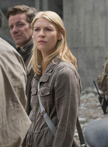 Claire Danes Homeland Cotton Jacket