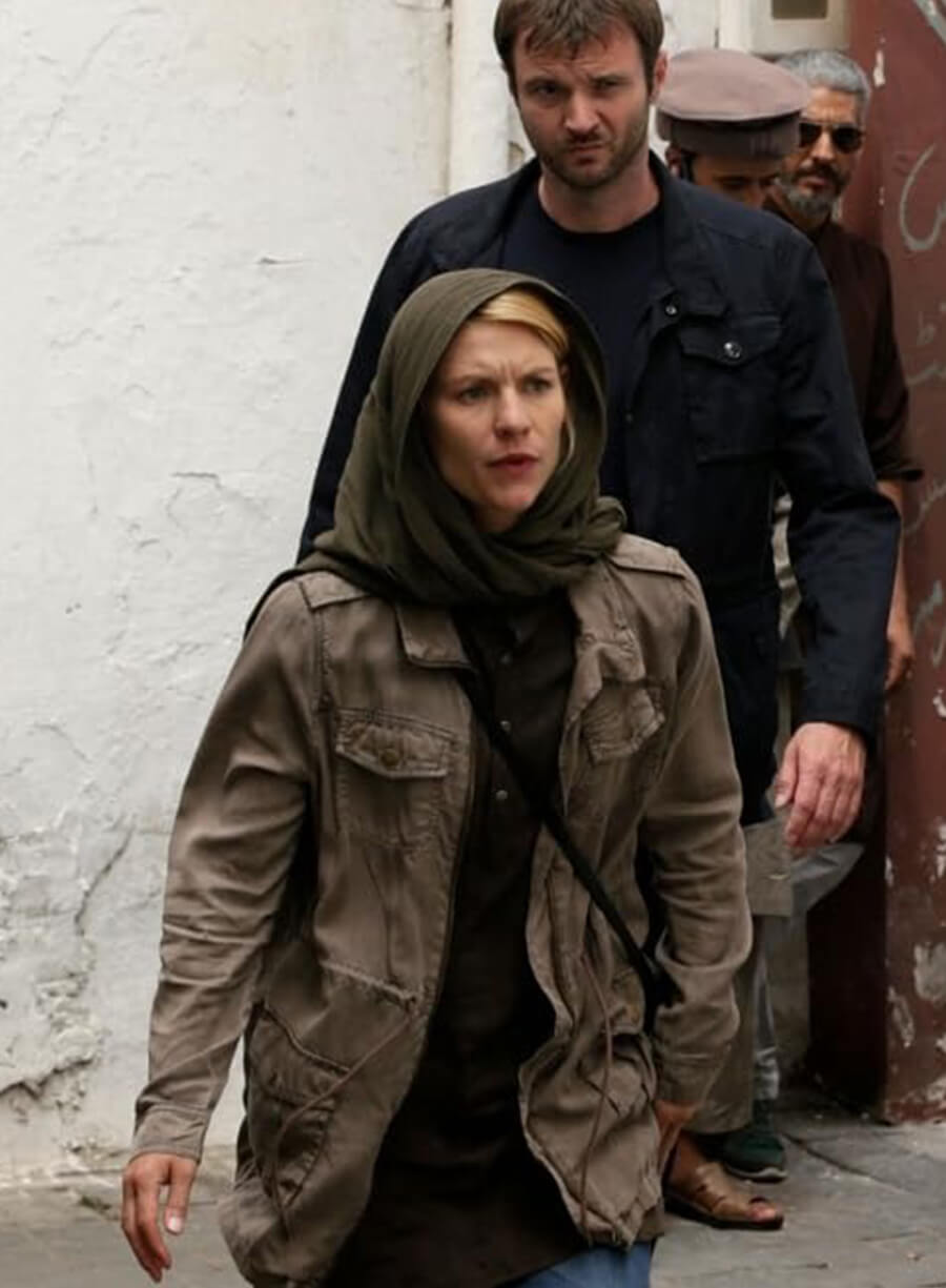 Claire Danes Homeland Cotton Jacket