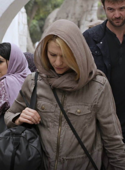 Claire Danes Homeland Cotton Jacket