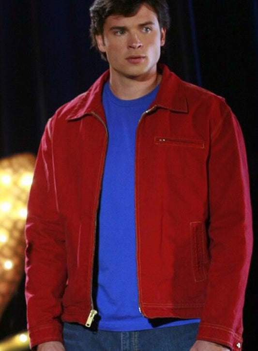 Clark Kent Smallville Red Jacket
