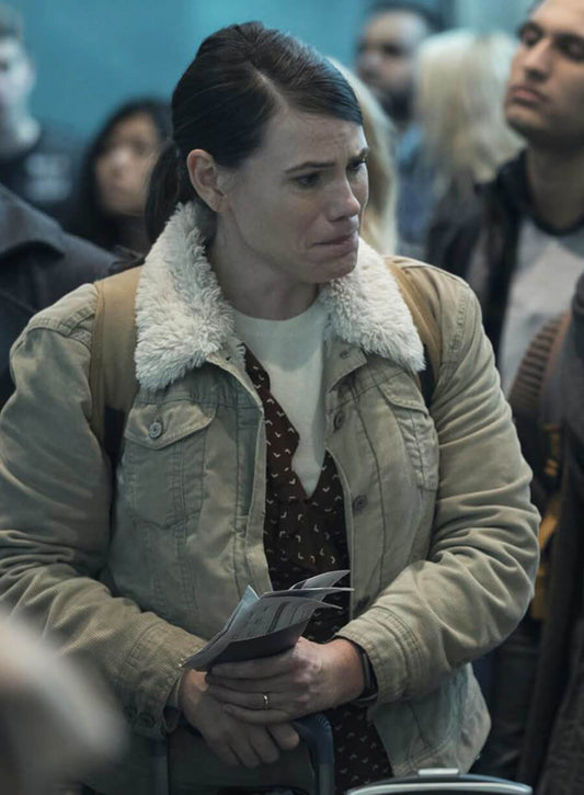 Clea DuVall Sylvia The Handmaid's Tale Shearling Jacket