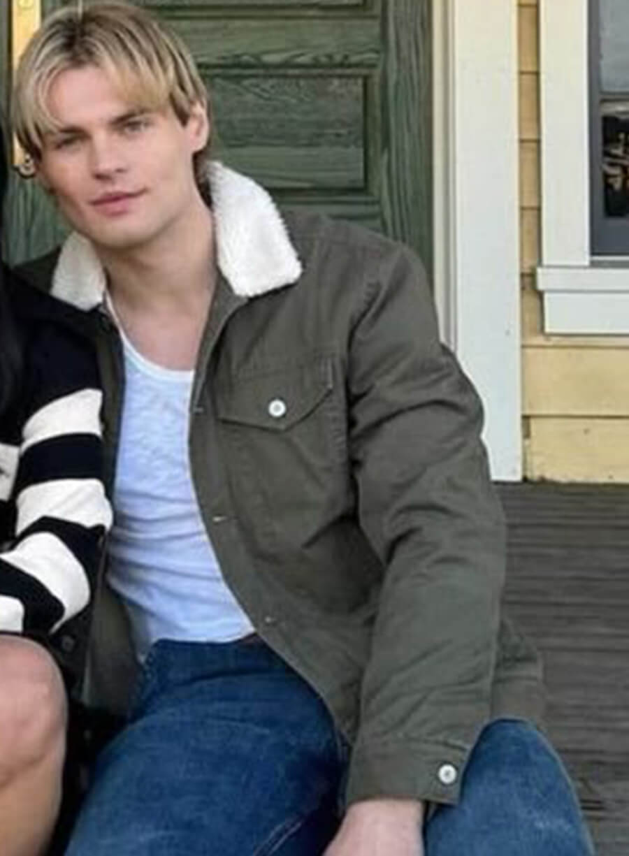 Cole Walter My Life with the Walter Boys Cotton Shearling Jacket