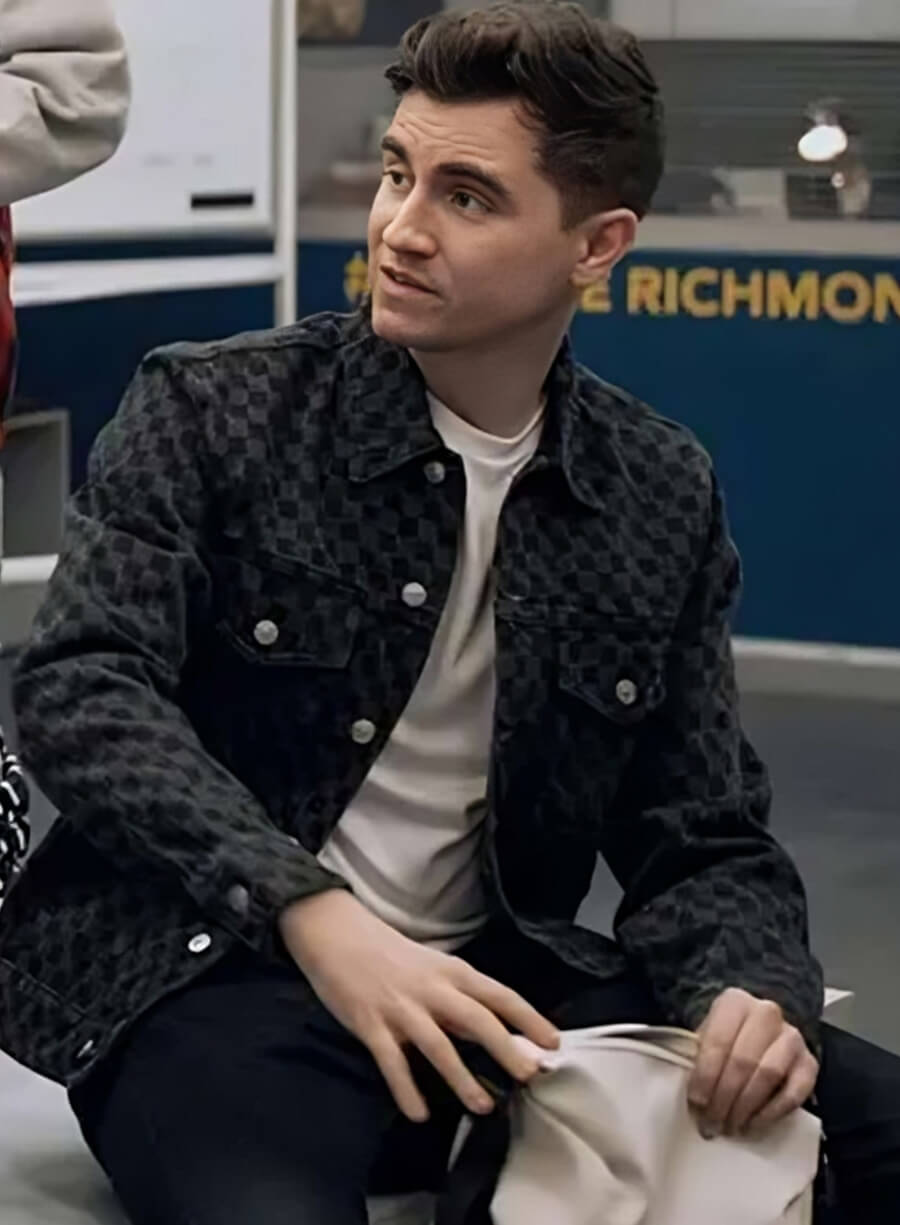 Colin Hughes Ted Lasso S03 Black Jacket