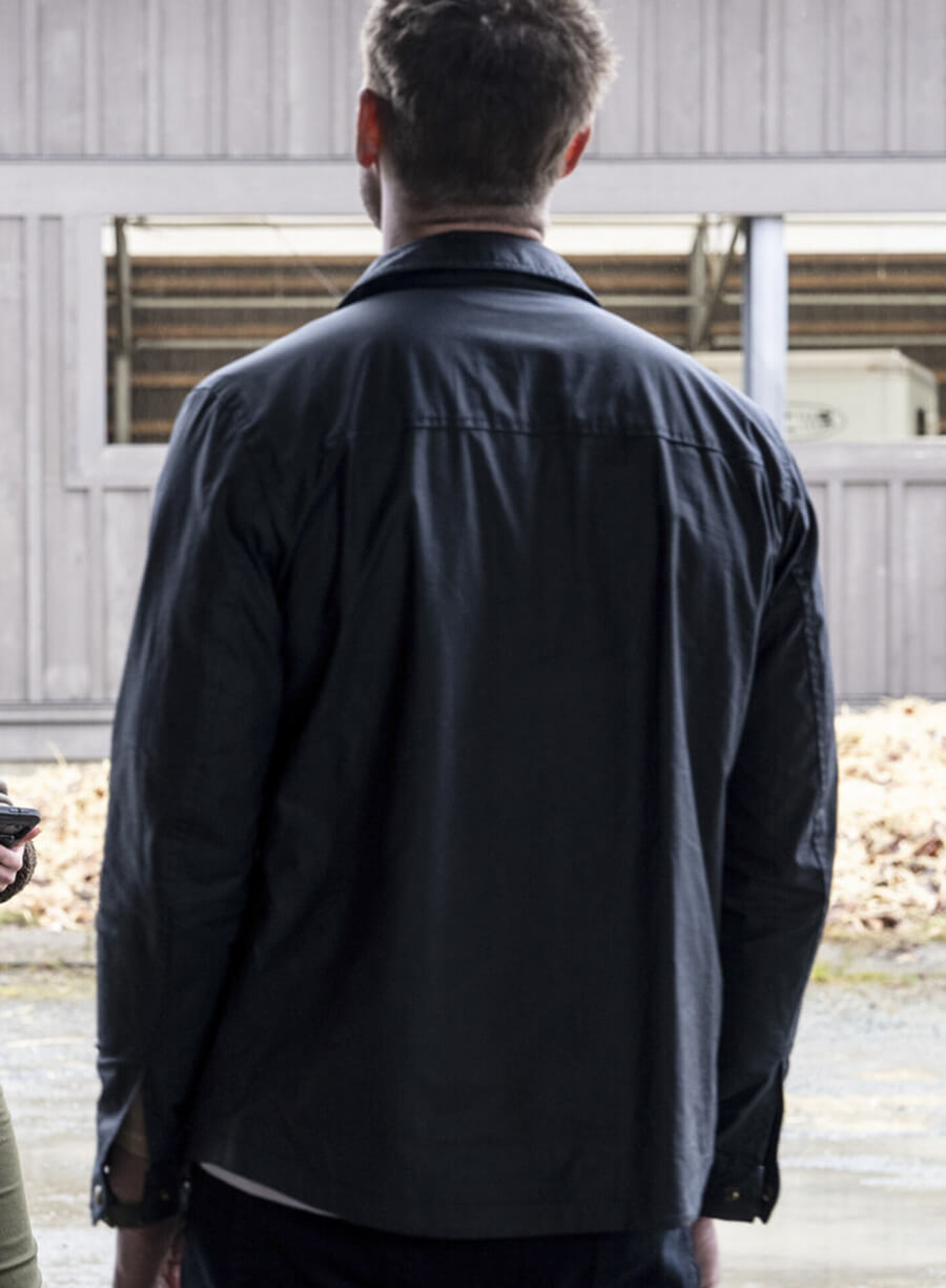 Colter Shaw Tracker Black Cotton Jacket