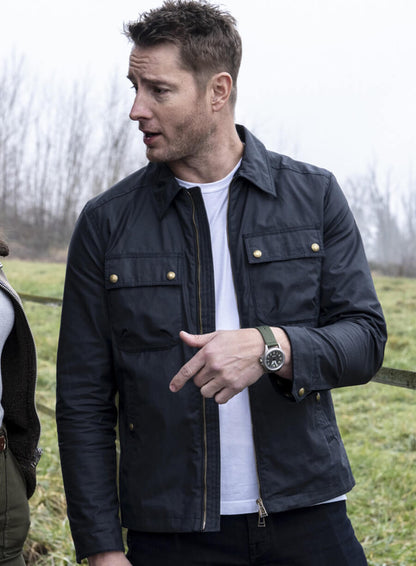 Colter Shaw Tracker Black Cotton Jacket