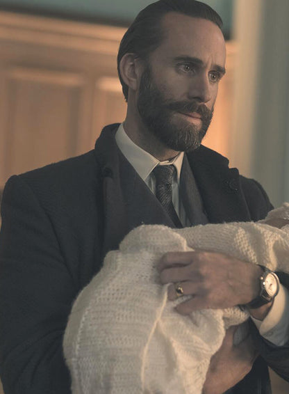 Commander Waterford The Handmaid's Tale Black Long Coat