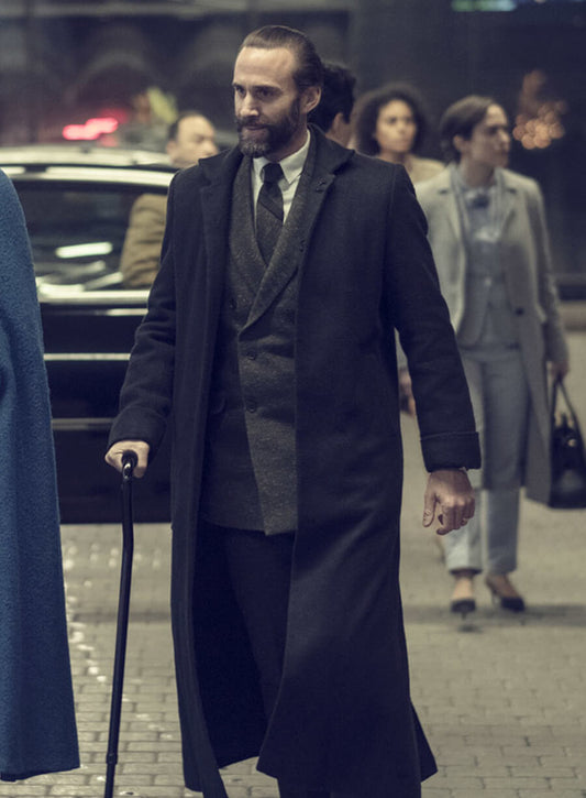 Commander Waterford The Handmaid's Tale Black Long Coat