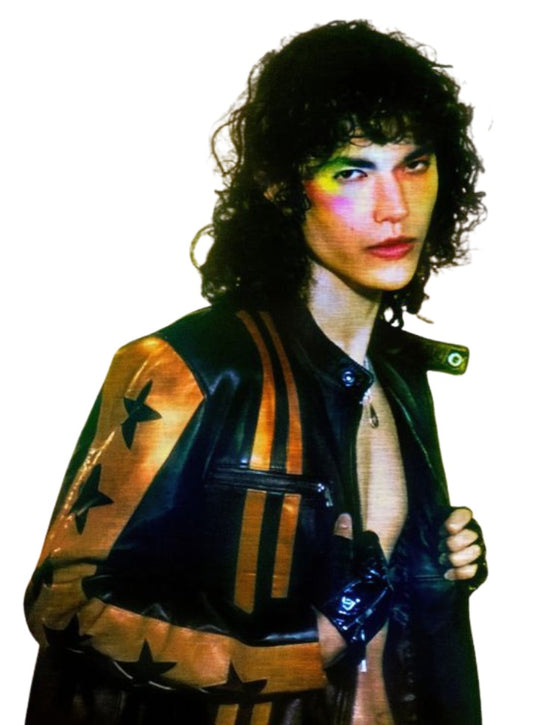 Conan Gray Found Heaven Black Leather Jacket