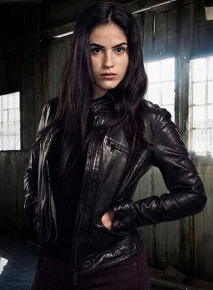Condor Tv Series Leem Lubany Black Leather Jacket
