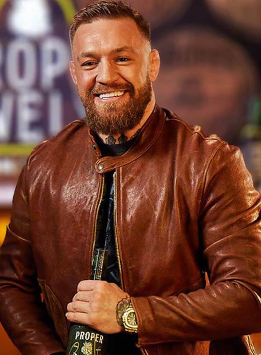 Conor McGregor Leather Jacket