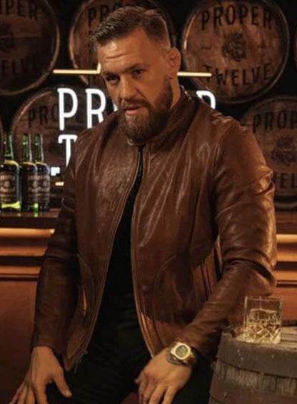 Conor McGregor Leather Jacket