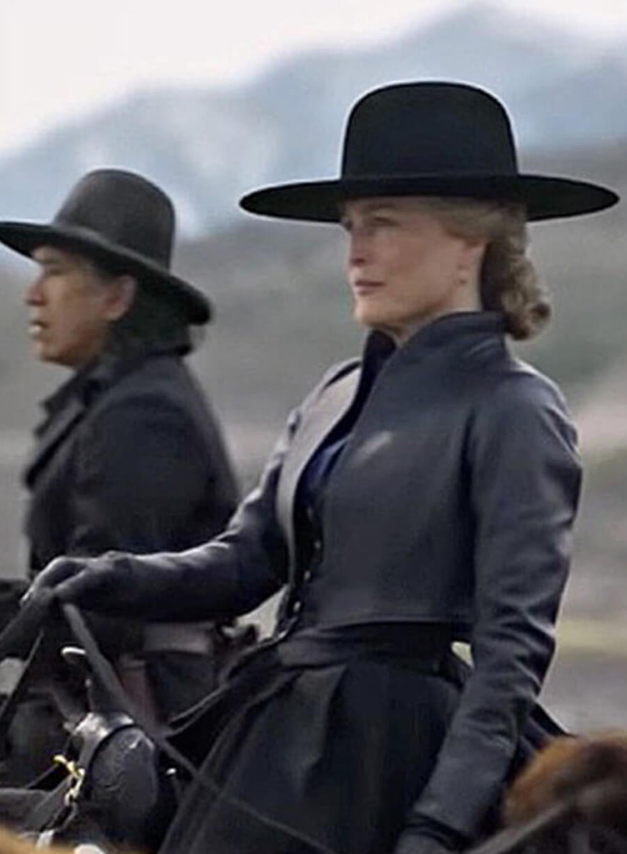 Constance Van Ness The Abandons S01 Black Leather Jacket