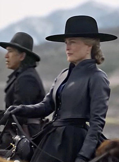 Constance Van Ness The Abandons S01 Black Leather Jacket