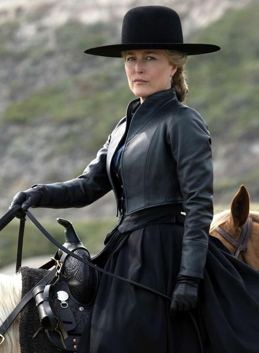 Constance Van Ness The Abandons S01 Black Leather Jacket