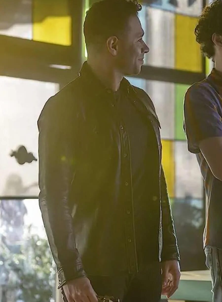 Corbin Bleu High School Musical The Series S03 Leather Jacket