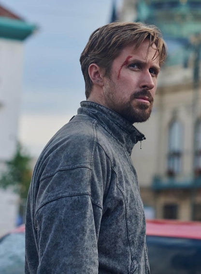 Court Gentry The Gray Man Grey Cotton Jacket