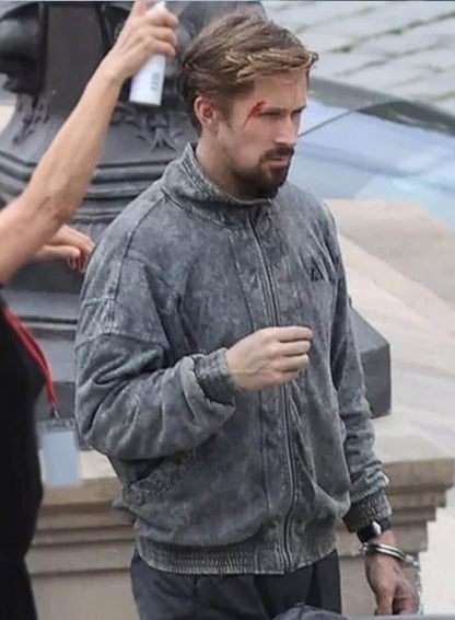 Court Gentry The Gray Man Grey Cotton Jacket