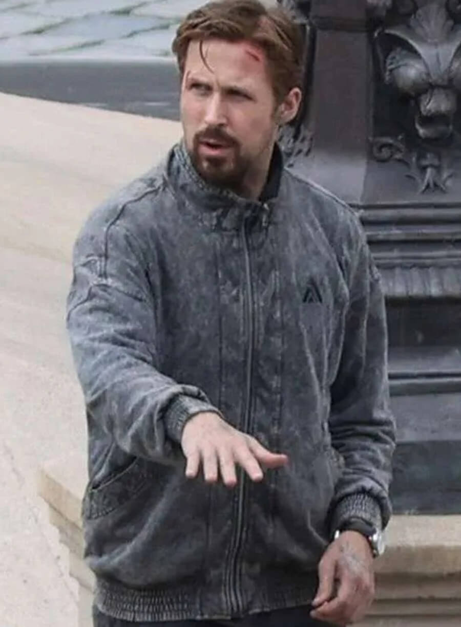 Court Gentry The Gray Man Grey Cotton Jacket