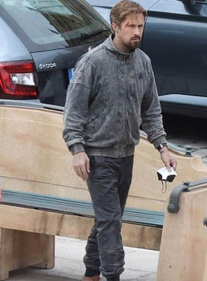 Court Gentry The Gray Man Grey Cotton Jacket