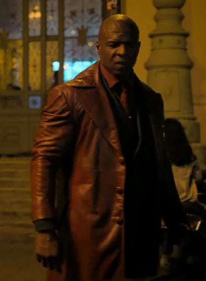 Creighton Lovedahl The Killer's Game Leather Coat