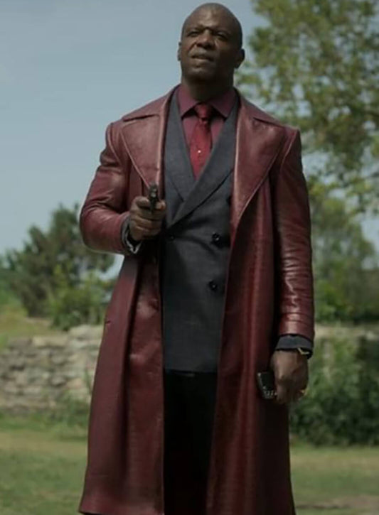 Creighton Lovedahl The Killer's Game Leather Coat