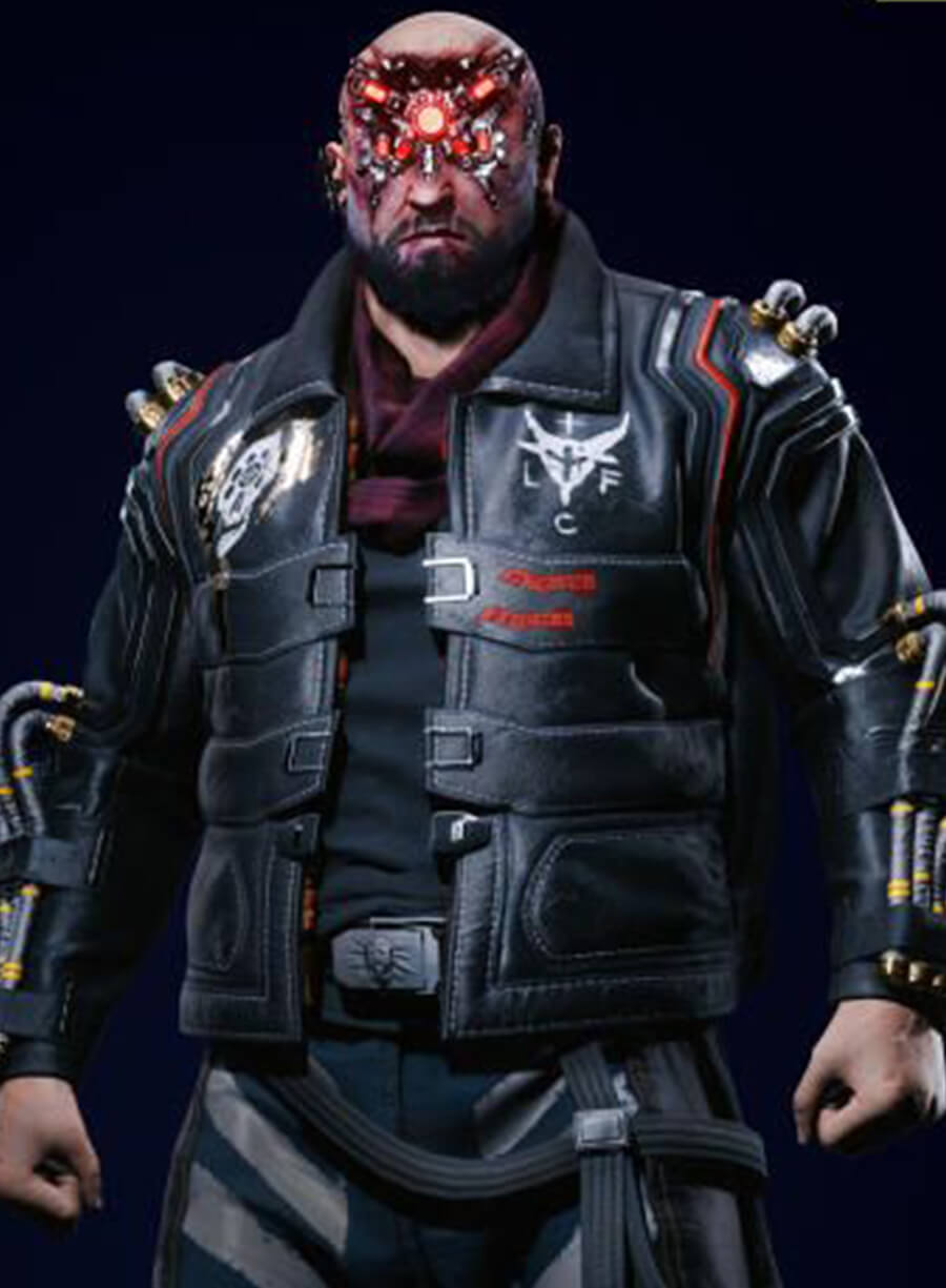 Cyberpunk 2077 Royce Leather Jacket
