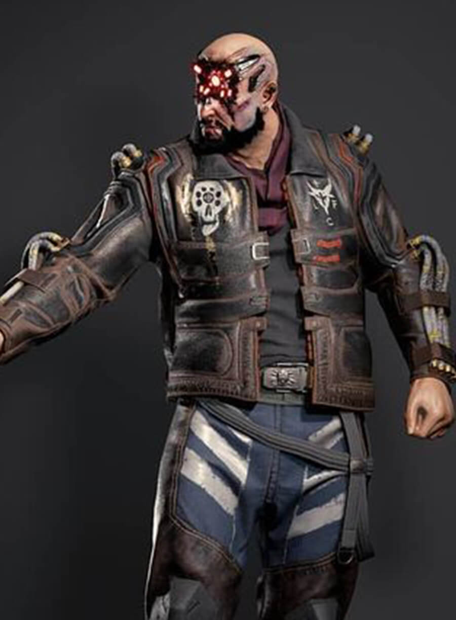 Cyberpunk 2077 Royce Leather Jacket